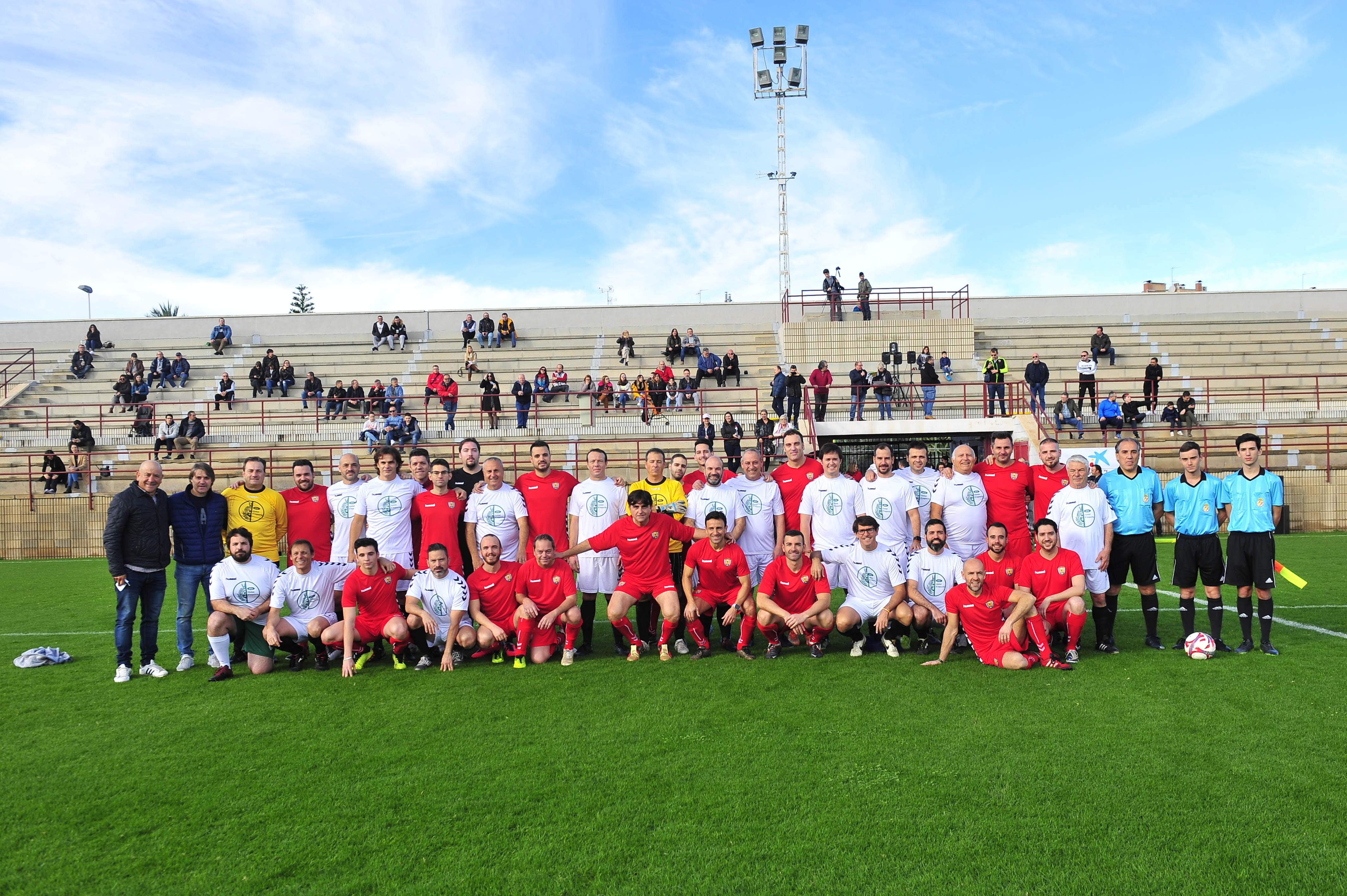 Paco Gómez Gil durante una actividad deportiva benéfica