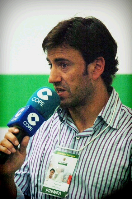 Paco Gómez Gil en cobertura deportiva 3