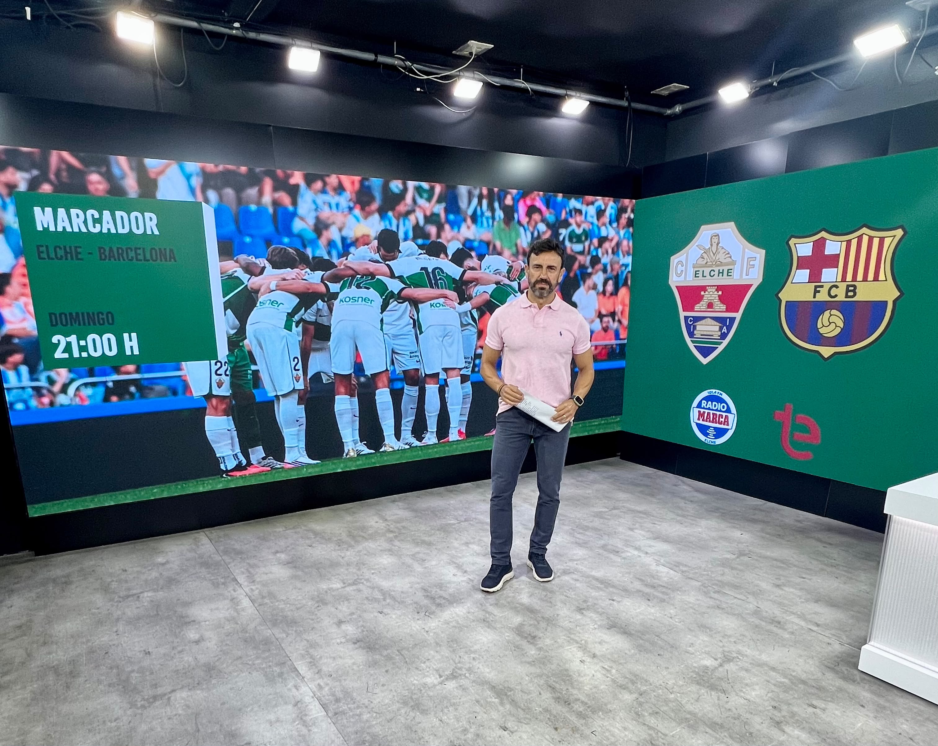 Paco Gómez Gil en cobertura deportiva 2