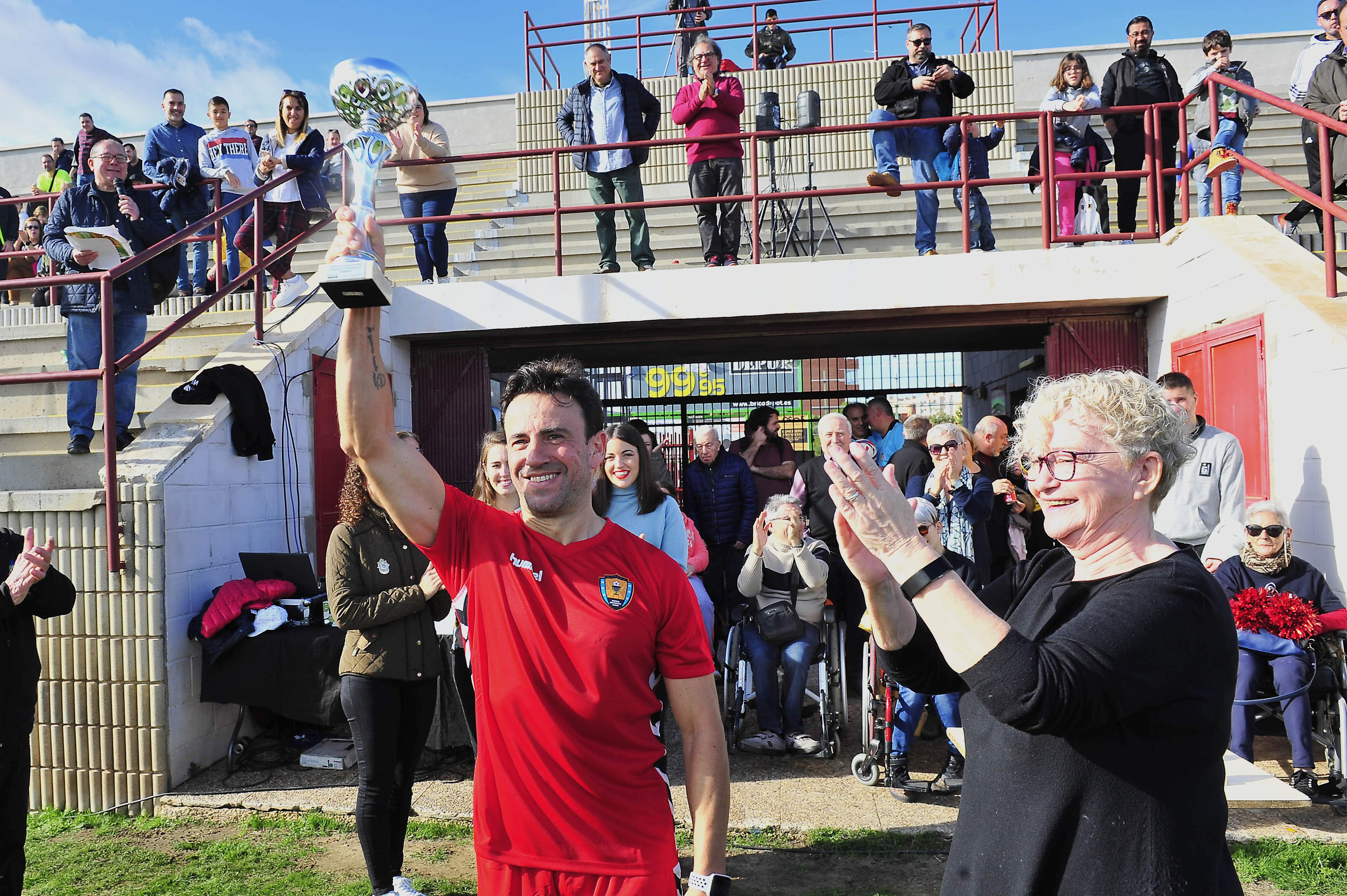 Paco Gómez Gil participando en una iniciativa deportiva solidaria
