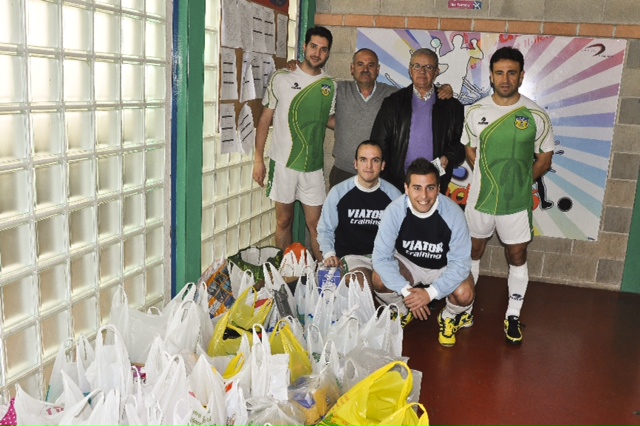 Paco Gómez Gil durante una actividad deportiva benéfica